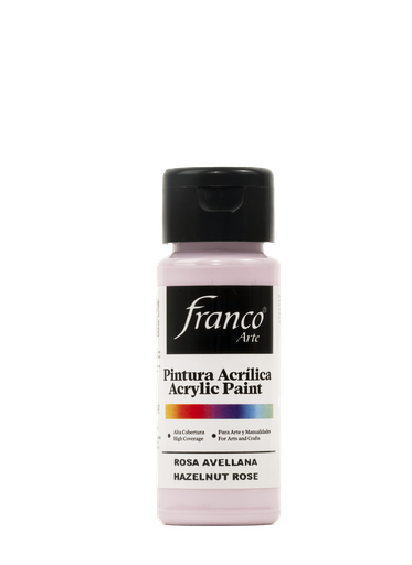 [18046] PINTURA ACRILICA 60 ML. 046 ROSA AVELLANA FRANCO ARTE (6*24)