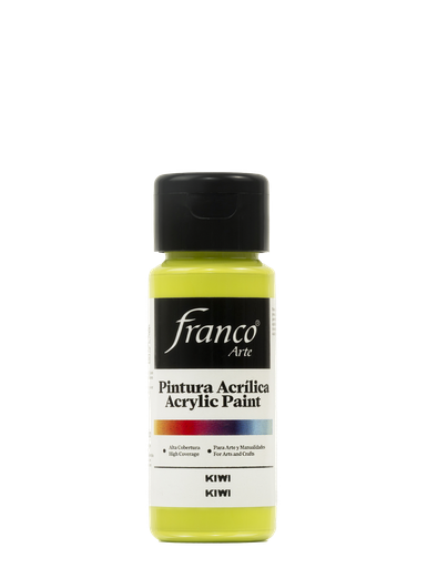[18051] PINTURA ACRILICA 60 ML. 051 KIWI FRANCO ARTE (6*24)