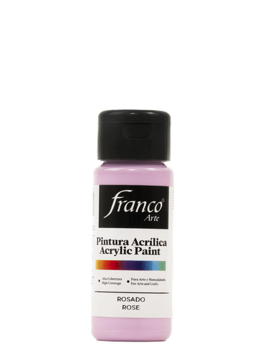 [18050] PINTURA ACRILICA 60 ML. 050 ROSADO FRANCO ARTE (6*24)