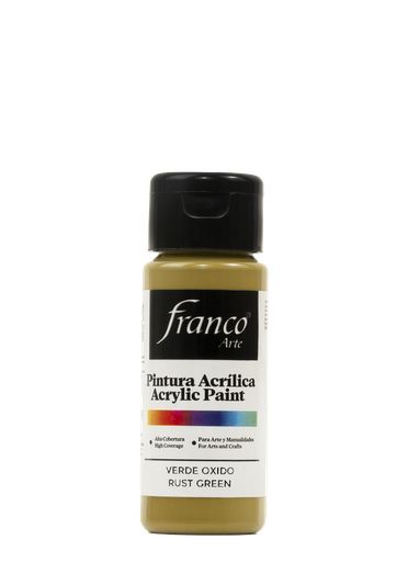 [18096] PINTURA ACRILICA 60 ML. 096 VERDE OXIDO FRANCO ARTE (6*24)
