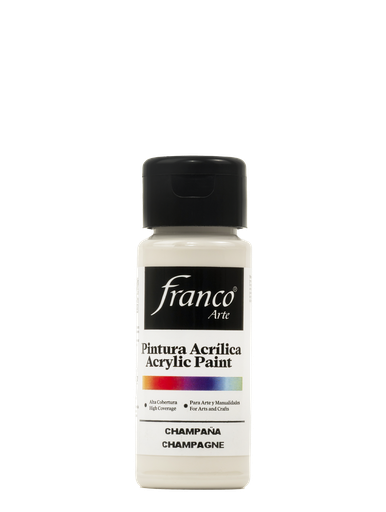 [18098] PINTURA ACRILICA 60 ML. 098 CHAMPAóA FRANCO ARTE (6*24)