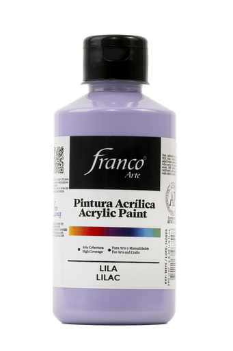 [18175] PINTURA ACRILICA 250 ML. 075 LILA FRANCO ARTE (36)