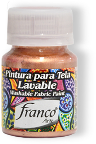 [31059] PINTURA PARA TELA 30 ML. 059 METALIZADO BRONCE FRANCO ARTE (6*24)