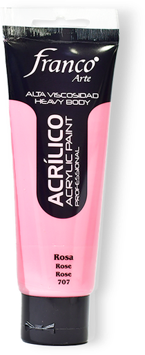 [14707-100] ACRILICO PRO. 100 ML. 707 ROSA FRANCO ARTE (3*24)