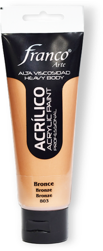 [14803-100] ACRILICO PRO. 100 ML. 803 BRONCE FRANCO ARTE (3*24)