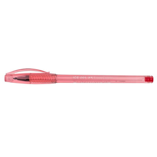 BOLIGRAFO ICE 0.8 ROJO 061 FABER CASTELL