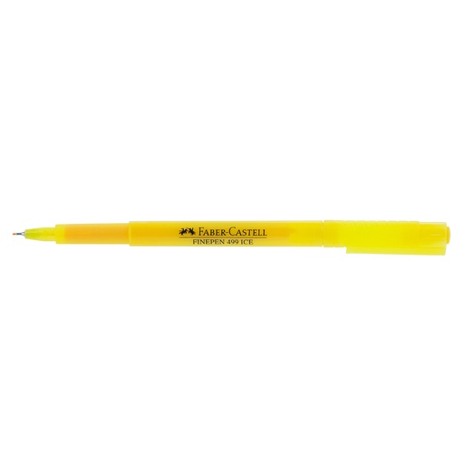 MARCADOR FINEPEN 499 ICE AMARILLO FABER CASTELL