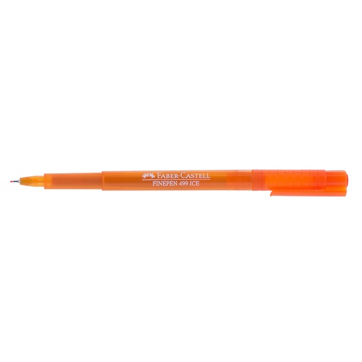 MARCADOR FINEPEN 499 ICE NARANJA FABER CASTELL