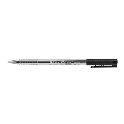 BOLIGRAFO PUNTO FINO NEGRO 062 FABER CASTELL