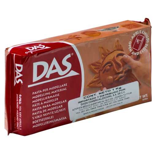 PASTA PARA MOLDEAR 1 KG. TERRACOTA DAS