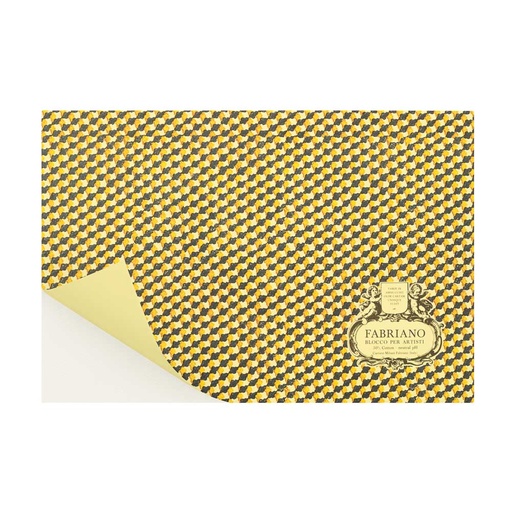 BLOCK ACUARELA 50 % G. ALGODON FINO 12 PLG. X 18 PLG. 20 H. FABRIANO