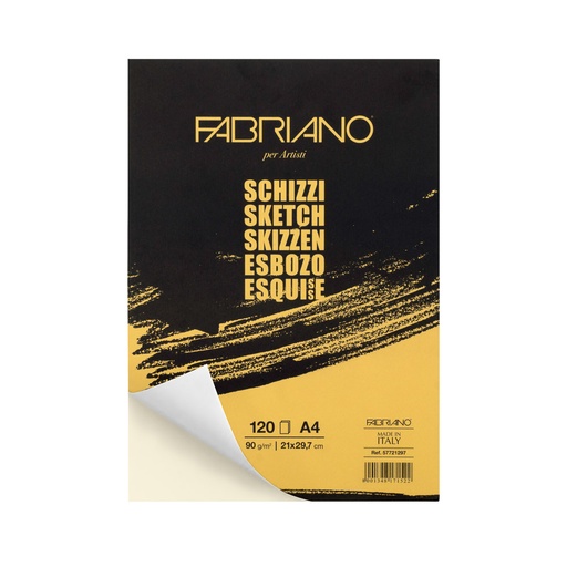 BLOCK SKETCH A4 120 H. FABRIANO