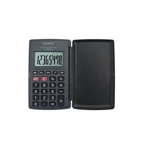 CALCULADORA HL-820 LV CON TAPADERA CASIO