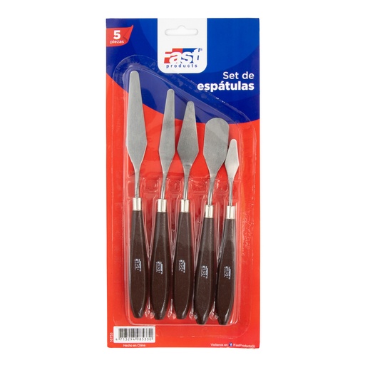 ESPATULAS DE METAL 5 U. FAST