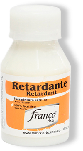 [16016] RETARDANTE ACRILICO 60 ML. 016 FRANCO ARTE (3*48)