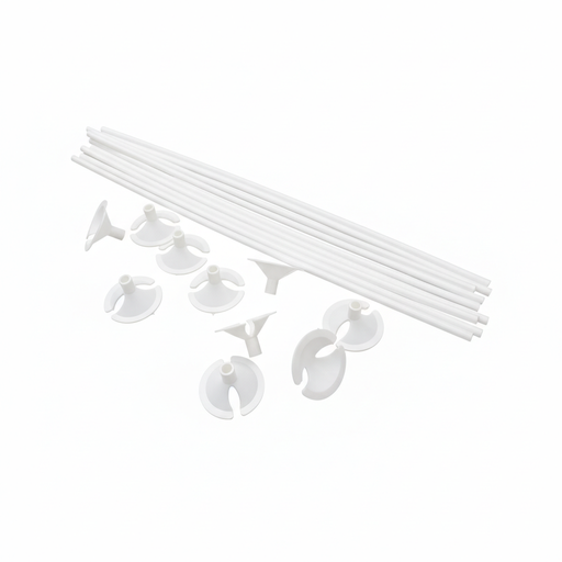 [PGCB] PORTAGLOBO PLASTICO BLANCO 100 U. ALFA (10)