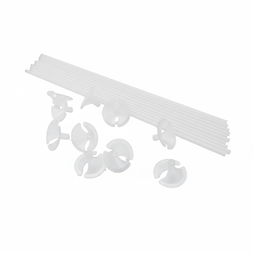 [PGCT] PORTAGLOBO PLASTICO TRANSPARENTE 100 U. ALFA (10)