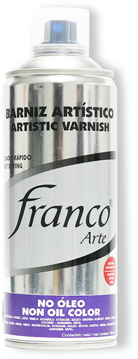 [10107] BARNIZ EN SPRAY 300 ML. 107 MATE NO OLEO FRANCO ARTE (24)