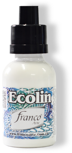 [37001] ACUARELA LIQUIDA ECOLIN 30 ML. 001 BLANCO FRANCO ARTE (6*30)