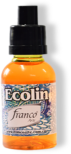 [37002] ACUARELA LIQUIDA ECOLIN 30 ML. 002 AMARILLO PRIMARIO FRANCO ARTE (6*30)
