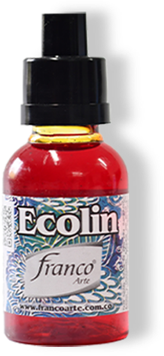 [37003] ACUARELA LIQUIDA ECOLIN 30 ML. 003 AMARILLO PROFUNDO FRANCO ARTE (6*30)