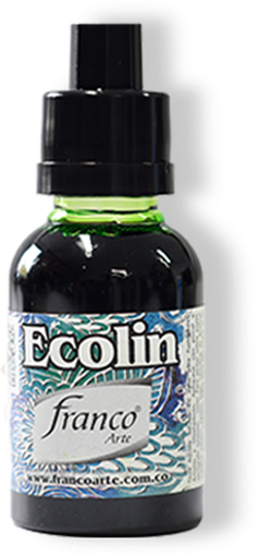 [37009] ACUARELA LIQUIDA ECOLIN 30 ML. 009 VERDE LIMON FRANCO ARTE (6*30)