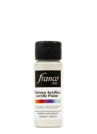 [18303] PINTURA ACRILICA 60 ML. 303 VERDE NACARADO FRANCO ARTE (6*24)