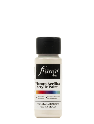 [18305] PINTURA ACRILICA 60 ML. 305 VIOLETA NACARADO FRANCO ARTE (6*24)