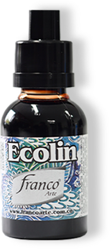 [37012] ACUARELA LIQUIDA ECOLIN 30 ML. 012 MARRON FRANCO ARTE (6*30)