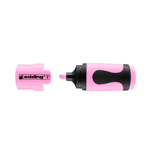 RESALTADOR MINI ROSADO PASTEL EDDING