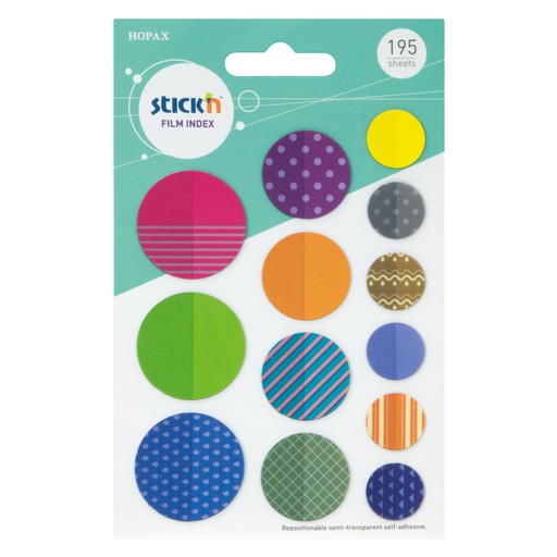 CIRCULOS DECORADOS 13 X 15 U. STICKN