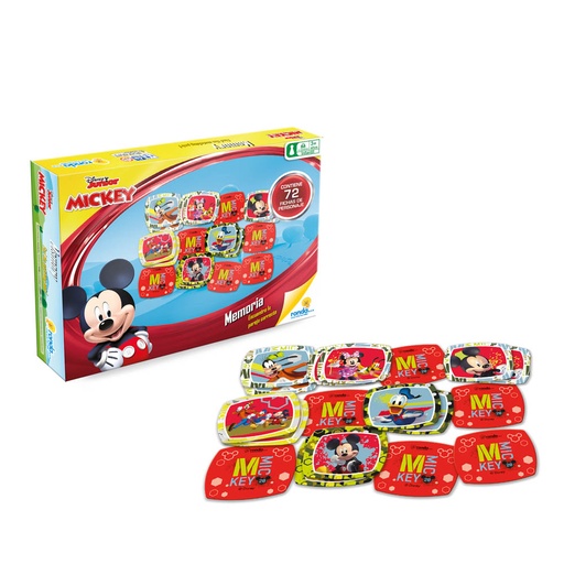 JUEGO DE MESA MEMORIA MICKEY RONDA