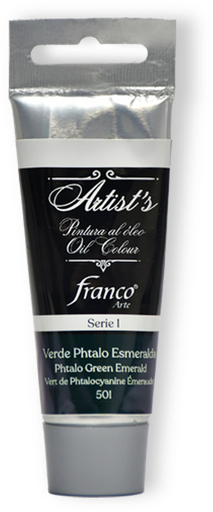 [36501] OLEO ARTISTS 37ML VERDE THALO ESMERALDA