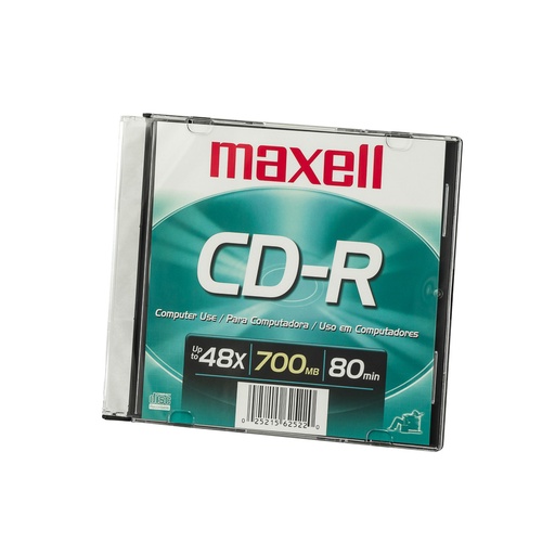 CD-R CON CAJA MAXELL