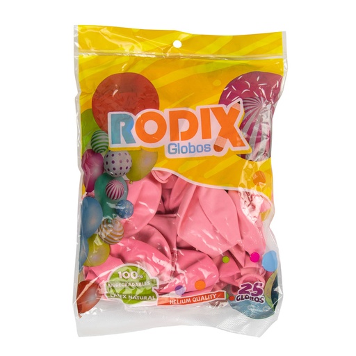GLOBOS 25 U. ROSA B.B. RODIX