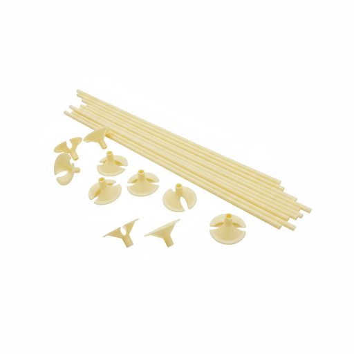 [PGCBE] PORTAGLOBO PLASTICO BEIGE 100 U. ALFA (10)