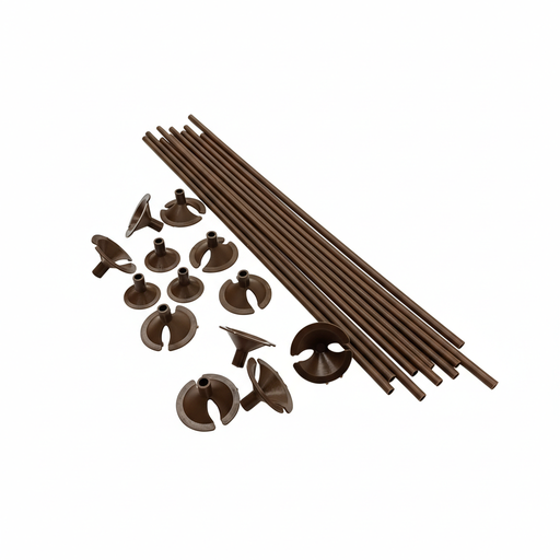 [PGCCA] PORTAGLOBO PLASTICO CAFE 100 U. ALFA (10)