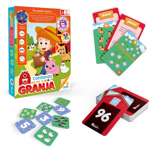 JUEGO DE MESA CONTANDO EN MI GRANJA RONDA