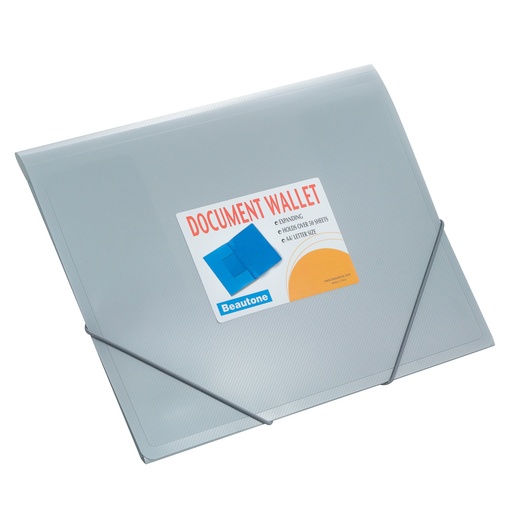 FOLDER ESPAÑOL CARTA PLATA METALICO BEAUTONE