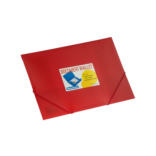 FOLDER ESPAÑOL OFICIO ROJO BEAUTONE