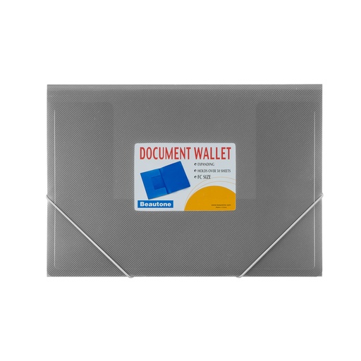 FOLDER ESPAÑOL OFICIO PLATA METALICO BEAUTONE