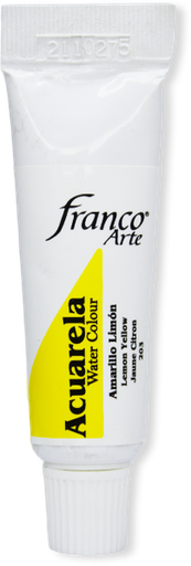 [38203] ACUARELA EN TUBO  15 ML. 203 AMARILLO LIMON FRANCO ARTE (4*63)