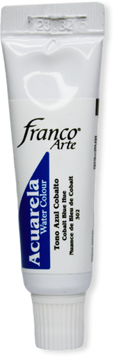 [38302] ACUARELA EN TUBO  15 ML. 302 TONO AZUL COBALTO FRANCO ARTE (4*63)