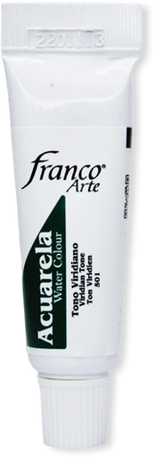 [38501] ACUARELA EN TUBO  15 ML. 501 TONO VIRIDIANO FRANCO ARTE (4*63)