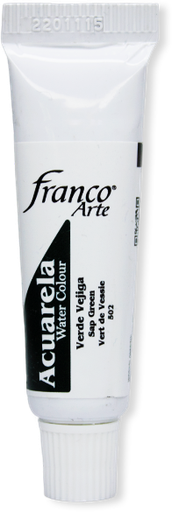 [38502] ACUARELA EN TUBO  15 ML. 502 VERDE VEJIGA FRANCO ARTE (4*63)