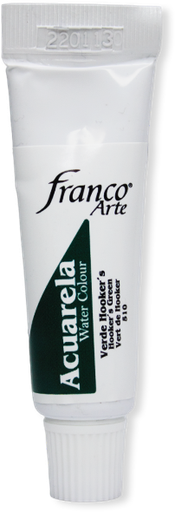 [38510] ACUARELA EN TUBO  15 ML. 510 VERDE HOOKER´S FRANCO ARTE (4*63)