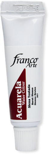 [38207] ACUARELA EN TUBO  15 ML. 207 SIENA TOSTADA FRANCO ARTE (4*63)