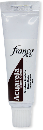 [38205] ACUARELA EN TUBO  15 ML. 205 SOMBRA TOSTADA FRANCO ARTE (4*63)