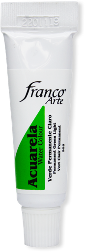 [38505] ACUARELA EN TUBO  15 ML. 505 VERDE PERMANENTE CLARO FRANCO ARTE (4*63)