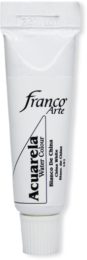 [38101] ACUARELA EN TUBO  15 ML. 101 BLANCO DE CHINA FRANCO ARTE (4*63)